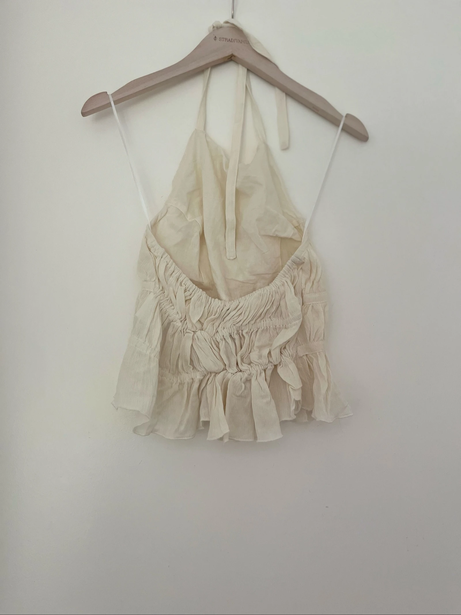 Cream off-shoulder top – photo 2